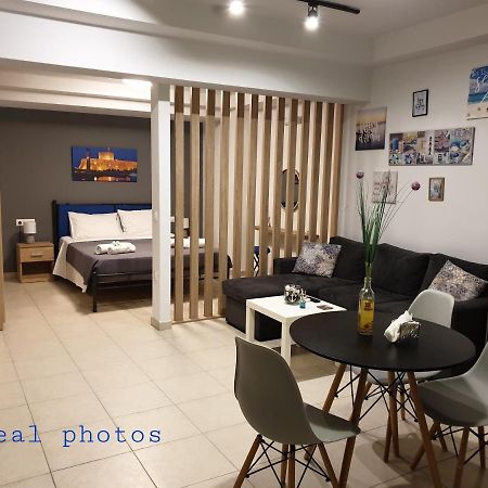 Blue - Comfy Center Rodos Apartment Asgourou Exterior photo